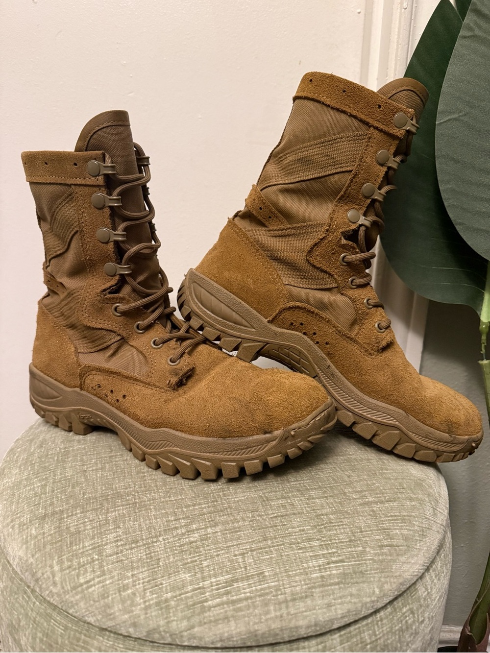 Belleville C320 Hot Weather Coyote Brown Military Combat Boots Men’s Size 7R US